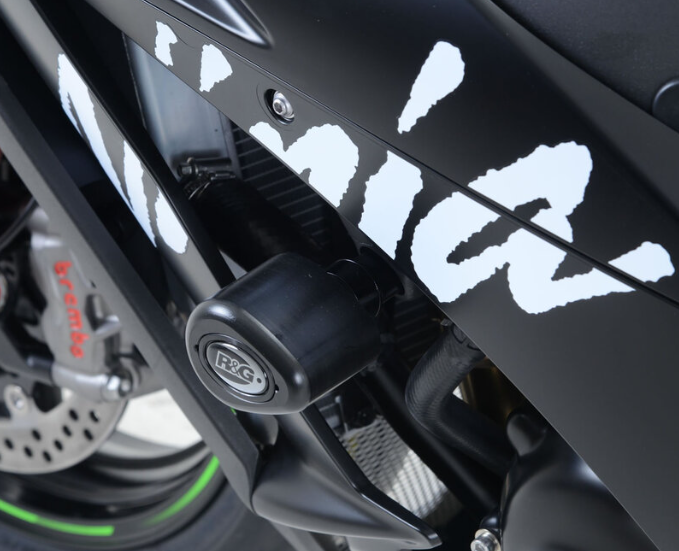 Краш тапи R&amp;G RACING Aero Crash Protectors - White Kawasaki ZX10-R/RR 21-25