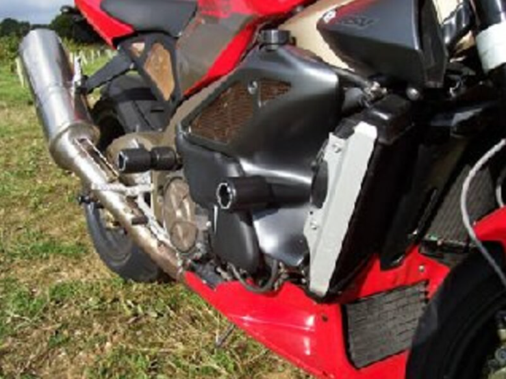 Краш тапи R&amp;G RACING Aero Crash Protectors Black Aprilia Tuono 1000 03-05
