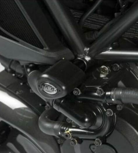 Краш тапи R&amp;G RACING Aero Crash Protectors Black Ducati Diavel 11-18