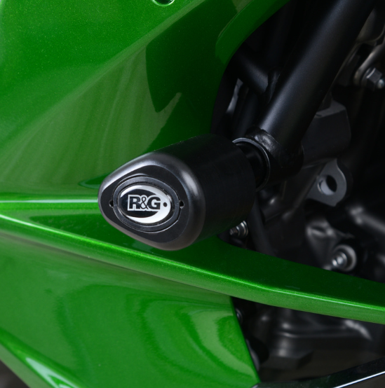 Краш тапи R&amp;G RACING Aero Crash Protectors Black Kawasaki H2 SX 18-25