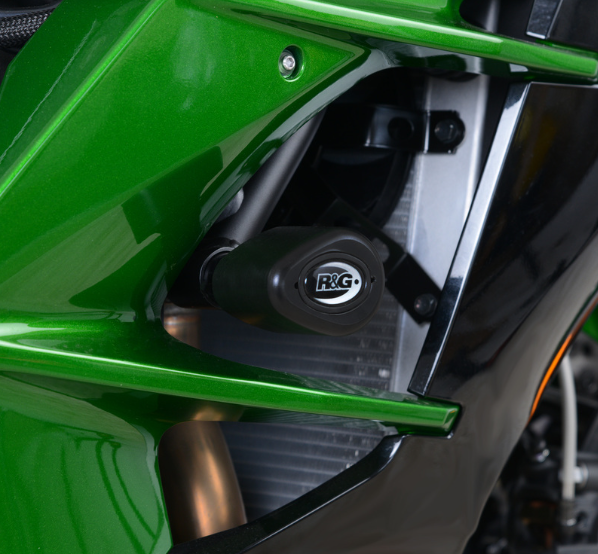 Краш тапи R&amp;G RACING Aero Crash Protectors Black Kawasaki H2 SX 18-25
