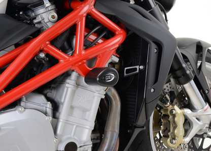 Краш тапи R&amp;G RACING Aero Crash Protectors Black MV Agusta Brutale 1090 12-17