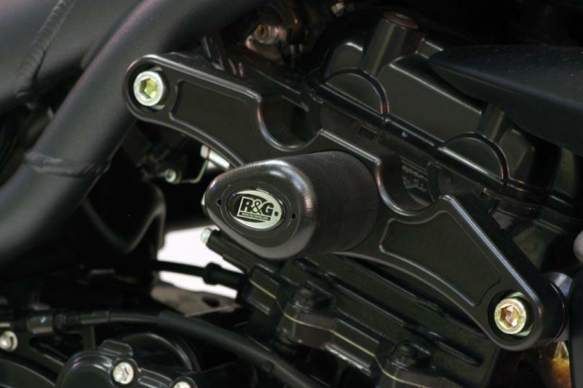 Краш тапи R&amp;G RACING Aero Crash Protectors Black Triumph Speed Triple 1050 05-10