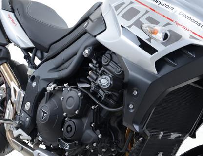 Краш тапи R&amp;G RACING Aero Crash Protectors Black Triumph Tiger 1050 Sport 15-21