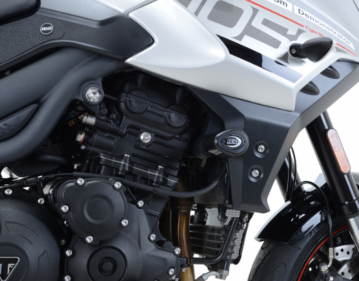 Краш тапи R&amp;G RACING Aero Crash Protectors Black Triumph Tiger 1050 Sport 15-21