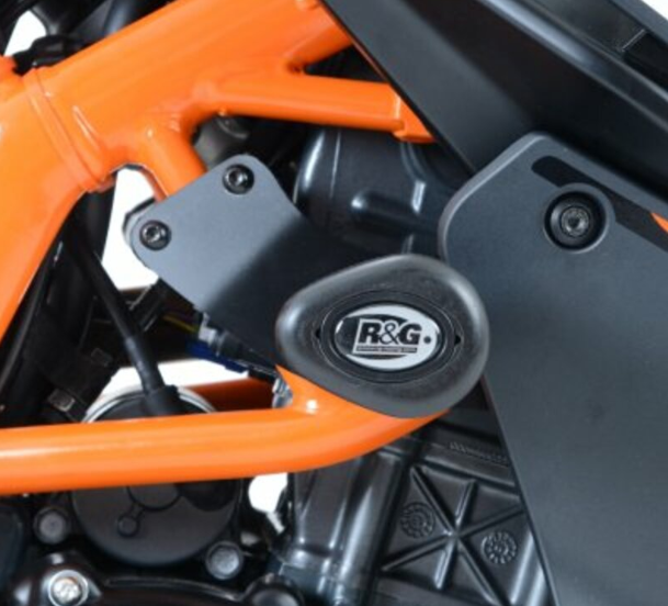 Краш тапи R&amp;G RACING Aero crash protectors KTM RC125 14-21 / 200 14-19 / 390 15-21