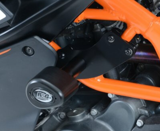 Краш тапи R&amp;G RACING Aero crash protectors KTM RC125 14-21 / 200 14-19 / 390 15-21