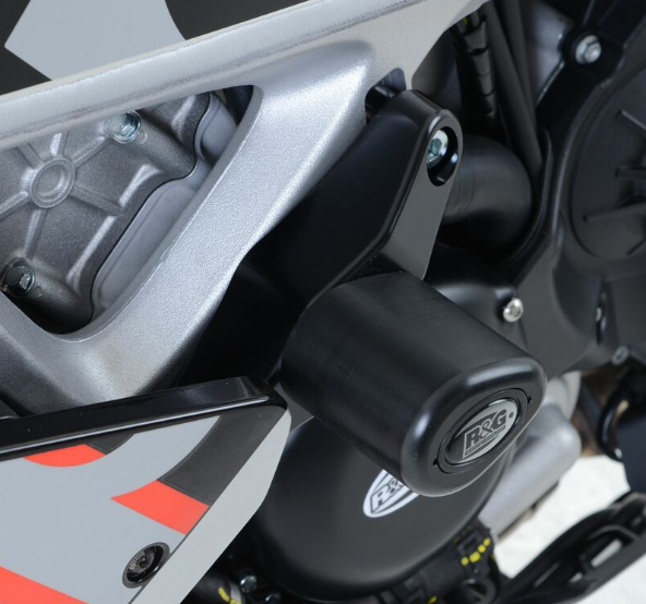 Краш тапи R&amp;G RACING Aero Crash Protectors White Aprilia RSV-4 R 09-10