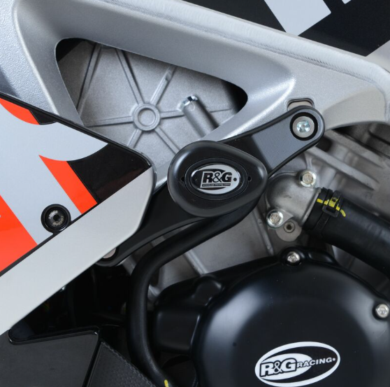 Краш тапи R&amp;G RACING Aero Crash Protectors White Aprilia RSV-4 R 09-10