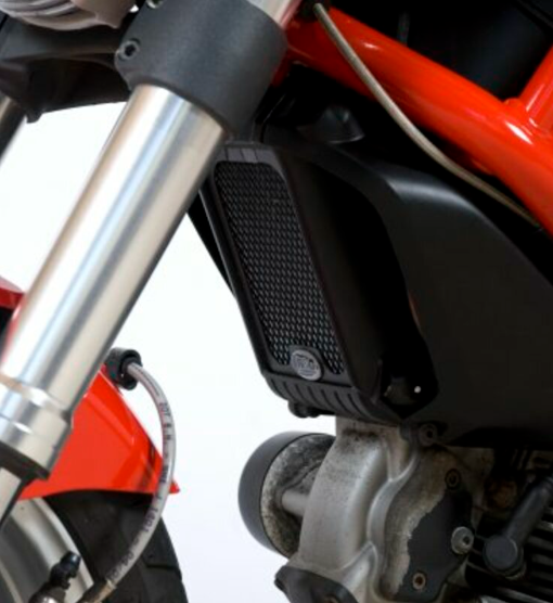 Протектор за радиатор R&amp;G RACING Aluminium Radiator guard - Ducati Monster 1100 08-11 S 08-11 / Evo 11-13