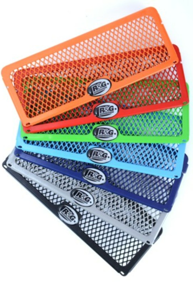 Протектор за радиатор R&amp;G Racing Aluminium Radiator guard - Titanium Kawasaki Z125 19-26