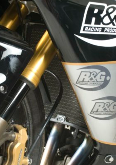 Протектор за радиатор R&amp;G Racing Aluminium Radiator guard - Green Kawasaki ZX6R 07-12