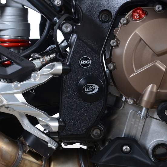 Комплект протектори за ботуши R&amp;G RACING Boot Guard Set - Frame/Swingarm Black (3 pieces) BMW S1000RR 19-22 / R 21-25