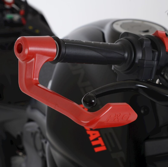 Протектор за кормило R&amp;G RACING Brake Lever Guard - RED Yamaha Tracer 7 21-24
