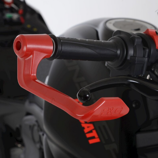 Протектор за кормило R&amp;G RACING Brake Lever Guard - RED Yamaha Tracer 7 21-24