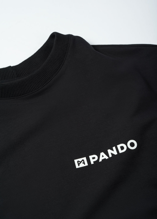 Тениска PANDO MOTO LUKE DON’T DIE BLACK – Oversized