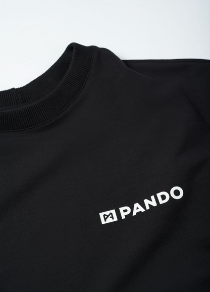 Тениска PANDO MOTO LUKE DON’T DIE BLACK – Oversized