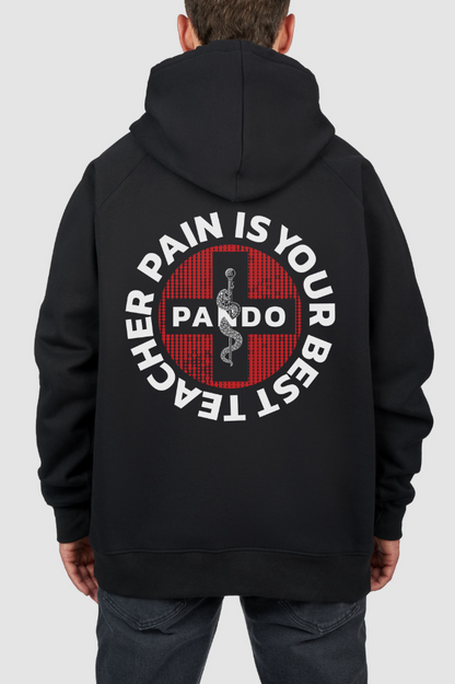 Мото суитшърт PANDO MOTO MAX MAX PAIN BLACK – Oversized