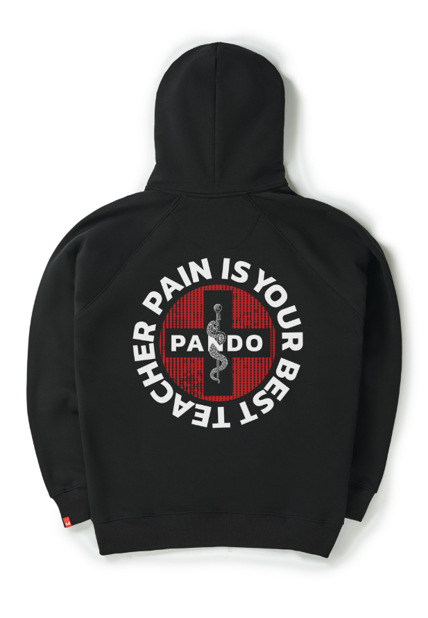 Мото суитшърт PANDO MOTO MAX MAX PAIN BLACK – Oversized