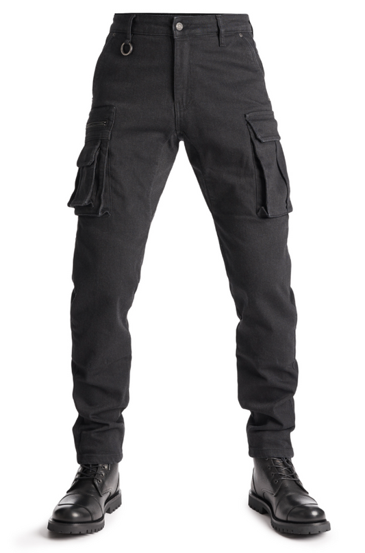 Мото дънки PANDO MOTO Desert Cargo Black Cordura®