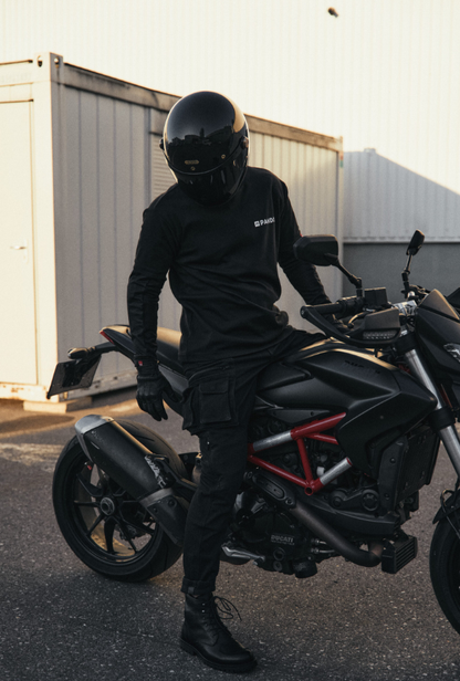 Мото дънки PANDO MOTO Desert Cargo Black Cordura® - LONG
