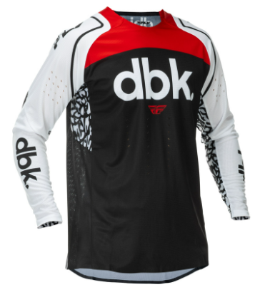 Мотокрос блуза FLY RACING Evolution DST DBK Special Edition - Black/White/Red