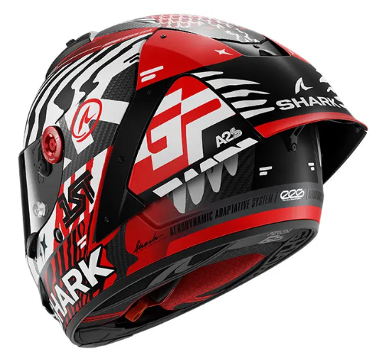 Каска SHARK AERON-GP FIM RACING SPEED-FANCY BLACK/WHITE/RED