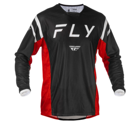 Мотокрос блуза FLY RACING Kinetic Mesh - Black/Red