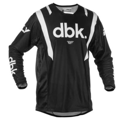 Мотокрос блуза FLY RACING Kinetic Mesh DBK - Black/White