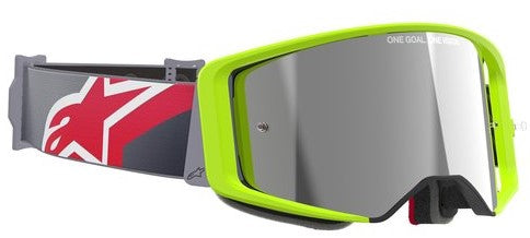 Мотокрос очила ALPINESTARS SUPERTECH CORP YELLOW FLUO Red/ Mirror SILVER