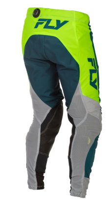 Мотокрос брич FLY RACING - Grey/Lime/Teal