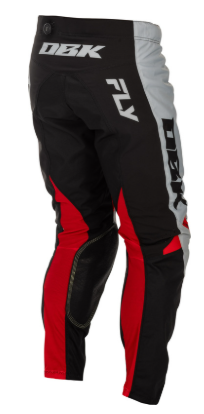Мотокрос брич FLY RACING Kinetic DBK - Grey/Black/Red
