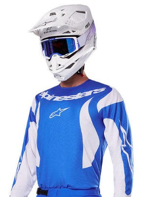Мотокрос джърси Alpinestars FLUID HAUL BLUE/WHITE