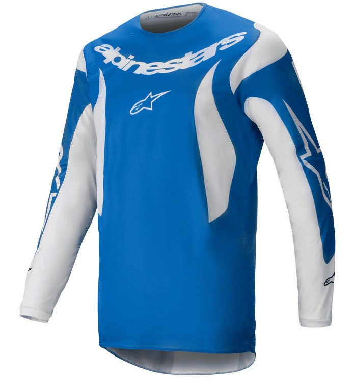 Мотокрос джърси Alpinestars FLUID HAUL BLUE/WHITE