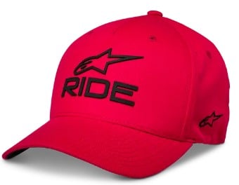 Шапка ALPINESTARS CRV BILL SONIC RED/BLACK