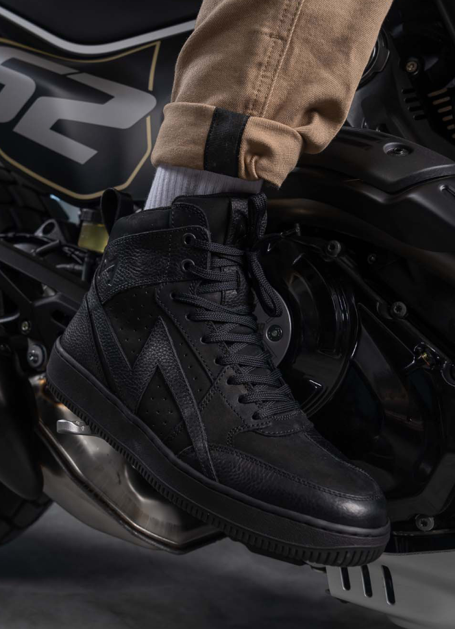 Мото кецове PANDO MOTO Apex Sneakers Black