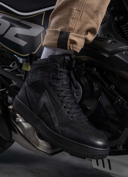 Мото кецове PANDO MOTO Apex Sneakers Black