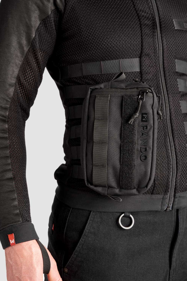 Мото чанта PANDO MOTO POUCH BLACK Cordura®