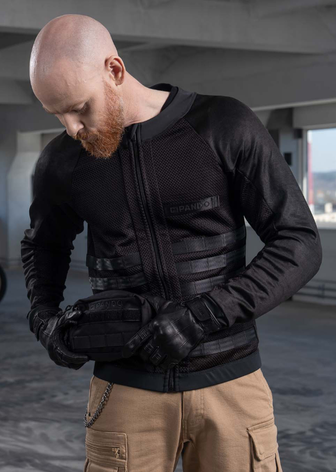 Мото чанта PANDO MOTO POUCH BLACK Cordura®
