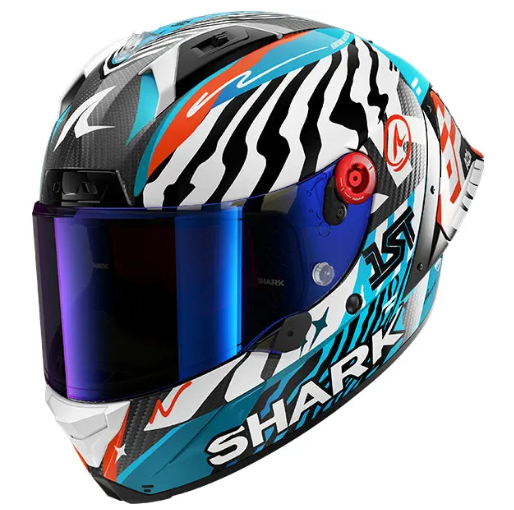 Каска SHARK AERON-GP FIM RACING SPEED-FANCY BLACK/WHITE/ORANGE