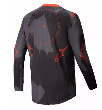 Мотокрос джърси Alpinestars RACER HOLLOW GY/CAMO/OR