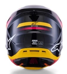 Мотокрос каска ALPINESTARS SM7 RISE BLK/YL/PINK