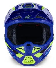 Мотокрос каска ALPINESTARS SM7 DEED BLUE/YEL