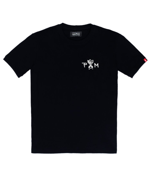 Тениска PANDO MOTO MIKE RED SKULL 1 - Regular Fit