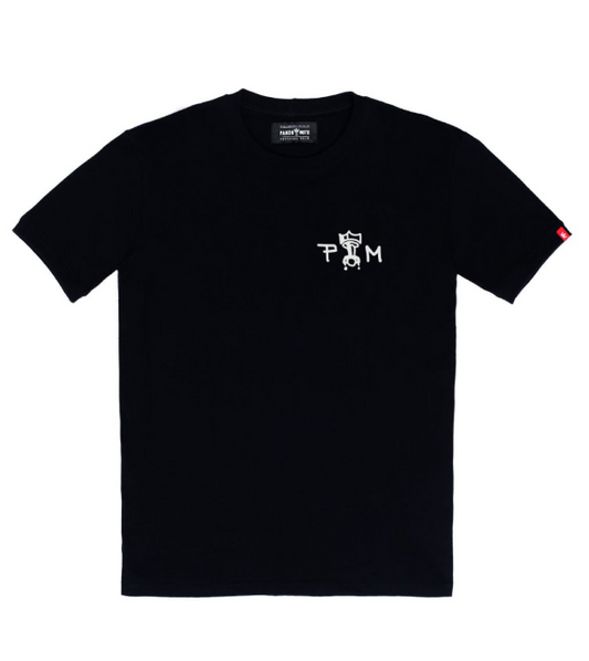 Тениска PANDO MOTO MIKE RED SKULL 1 - Regular Fit