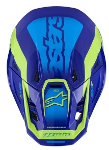Мотокрос каска ALPINESTARS SM7 DEED BLUE/YEL