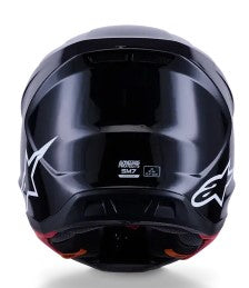 Мотокрос каска ALPINESTARS SM7 BLACK-GLOSS