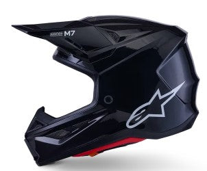Мотокрос каска ALPINESTARS SM7 BLACK-GLOSS