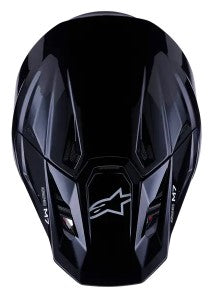 Мотокрос каска ALPINESTARS SM7 BLACK-GLOSS