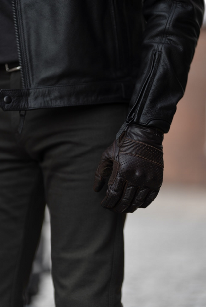 Мото ръкавици Pando Moto ONYX BROWN